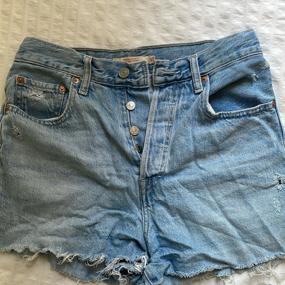 Levi’s jean shorts, size 27